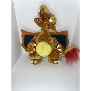 Rare Jumbo Pokemon Charizard 18" Plush  - Play by Gamefreak 1999 VTG Big Gem